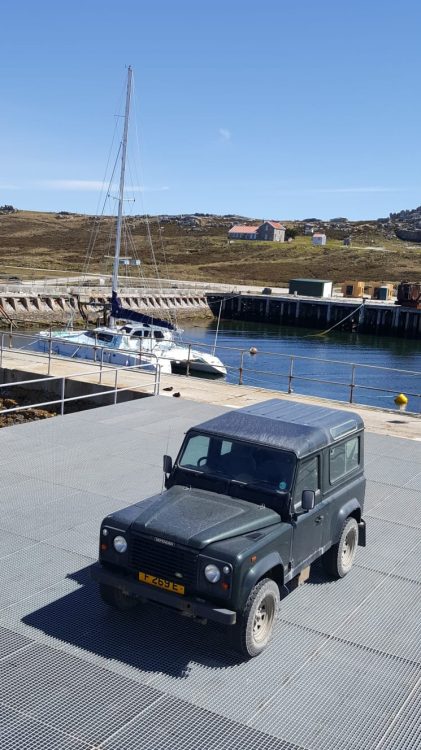 Falklandy - tu w 2018 skończyłem połowę ksiażki